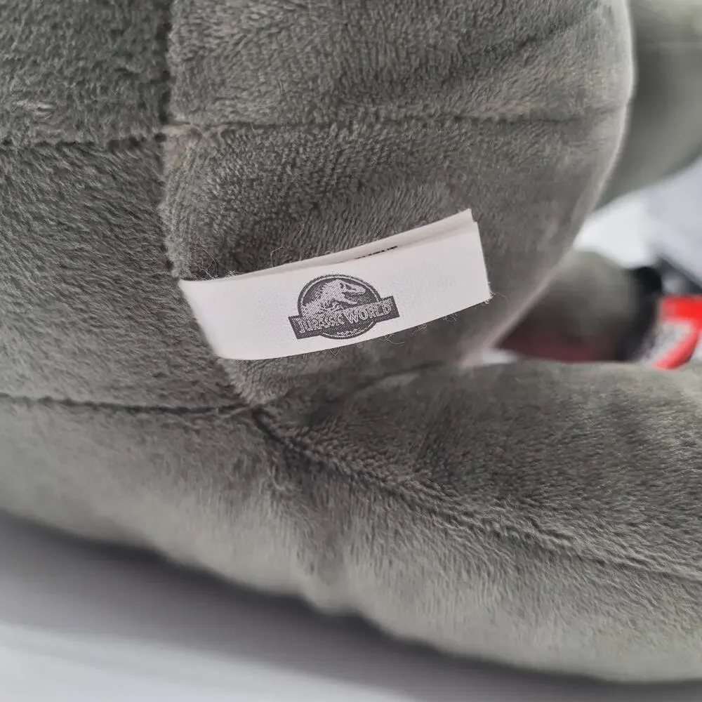 Jurassic World Blue Velociraptor Plush Stuffed Dinosaur Toy NWT Round 1 Exclusiv